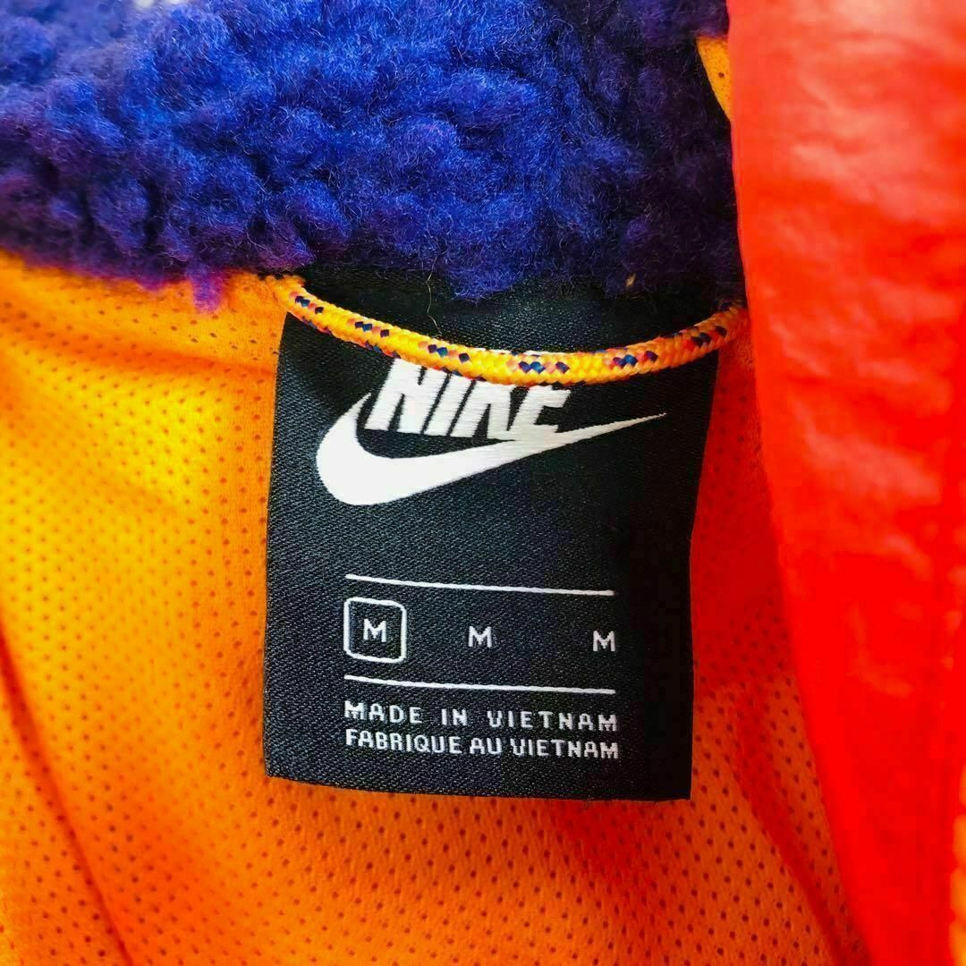 NIKE(ナイキ)の【大人気】ナイキ ボアフリース サイズM　Sherpa Parka オレンジ メンズのジャケット/アウター(ブルゾン)の商品写真