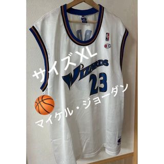 チャンピオン(Champion)のNBA マイケル・ジョーダン ウィザーズ ゲームシャツ ユニフォーム  【美品】(バスケットボール)