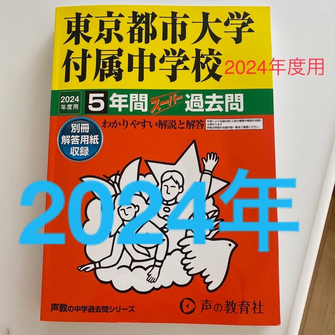 東京都市大学附属中学校　過去問　2024年 エンタメ/ホビーの本(語学/参考書)の商品写真