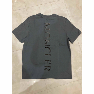 モンクレール(MONCLER)のサイズM】モンクレール   MONCLER 半袖Tシャツ グレー(Tシャツ/カットソー(半袖/袖なし))