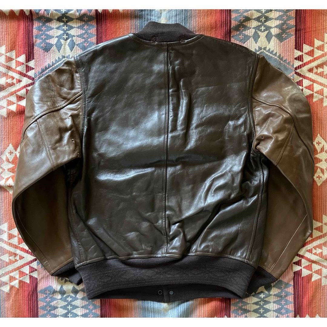 RRL(ダブルアールエル)の【新品】ダブルアールエル  RRL  カウハイド レザージャケット S ポロ メンズのジャケット/アウター(レザージャケット)の商品写真