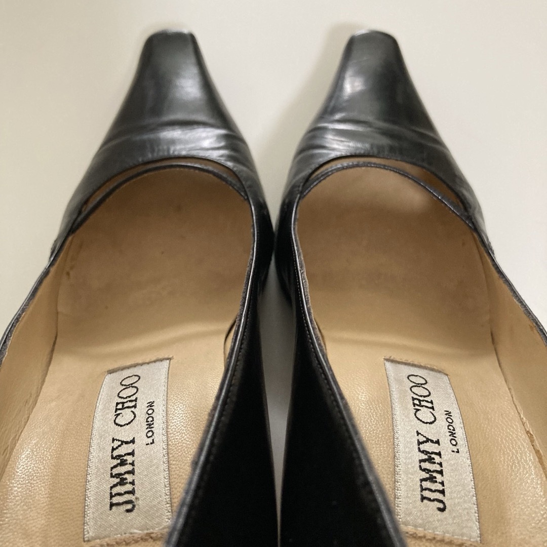 JIMMY CHOO - JIMMY CHOO ジミーチュウ パンプス レザー JIMMY CHOO - JIMMY CHOO ジミーチュウ パンプス レザー