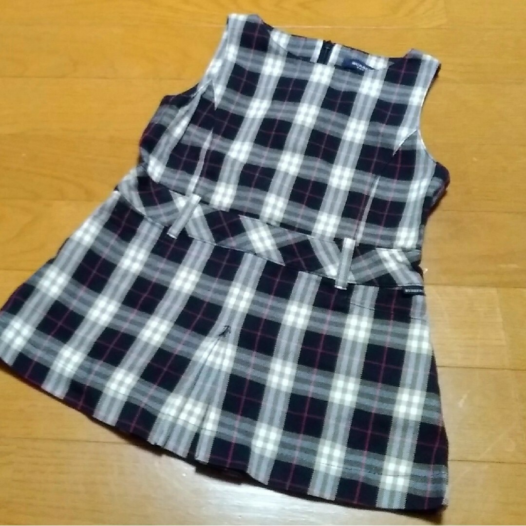 BURBERRY(バーバリー)の100cm♪バーバリー BURBERRY ワンピース 入園式 入学式 フォーマル キッズ/ベビー/マタニティのキッズ服女の子用(90cm~)(ドレス/フォーマル)の商品写真