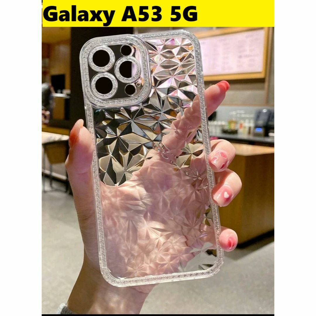 Galaxy(ギャラクシー)のGalaxy A53 5G★キラキラ風　可愛い　クリア　Galaxyケース スマホ/家電/カメラのスマホアクセサリー(Androidケース)の商品写真
