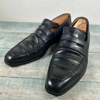 ベルルッティ(Berluti)の美品 希少 Berluti アンディ クロコダイル 型押し 8 1/2(ドレス/ビジネス)