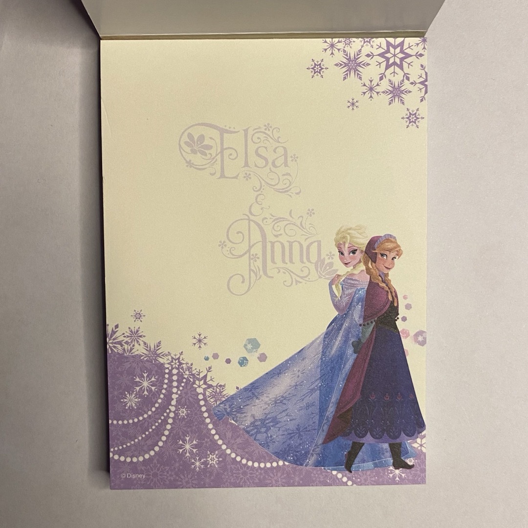 アナと雪の女王(アナトユキノジョオウ)のアナ雪 アナと雪の女王 Disney ディズニー メモ帳 エルサ アナ オラフ インテリア/住まい/日用品の文房具(ノート/メモ帳/ふせん)の商品写真