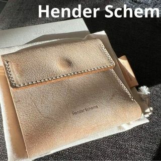 Hender Scheme - 【極美品】エンダースキーマ 折り財布 三折り clasp wallet ブラウン