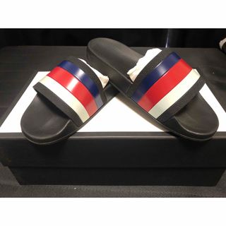 グッチ(Gucci)のGUCCIシャワーサンダル　サイズ25センチ(サンダル)