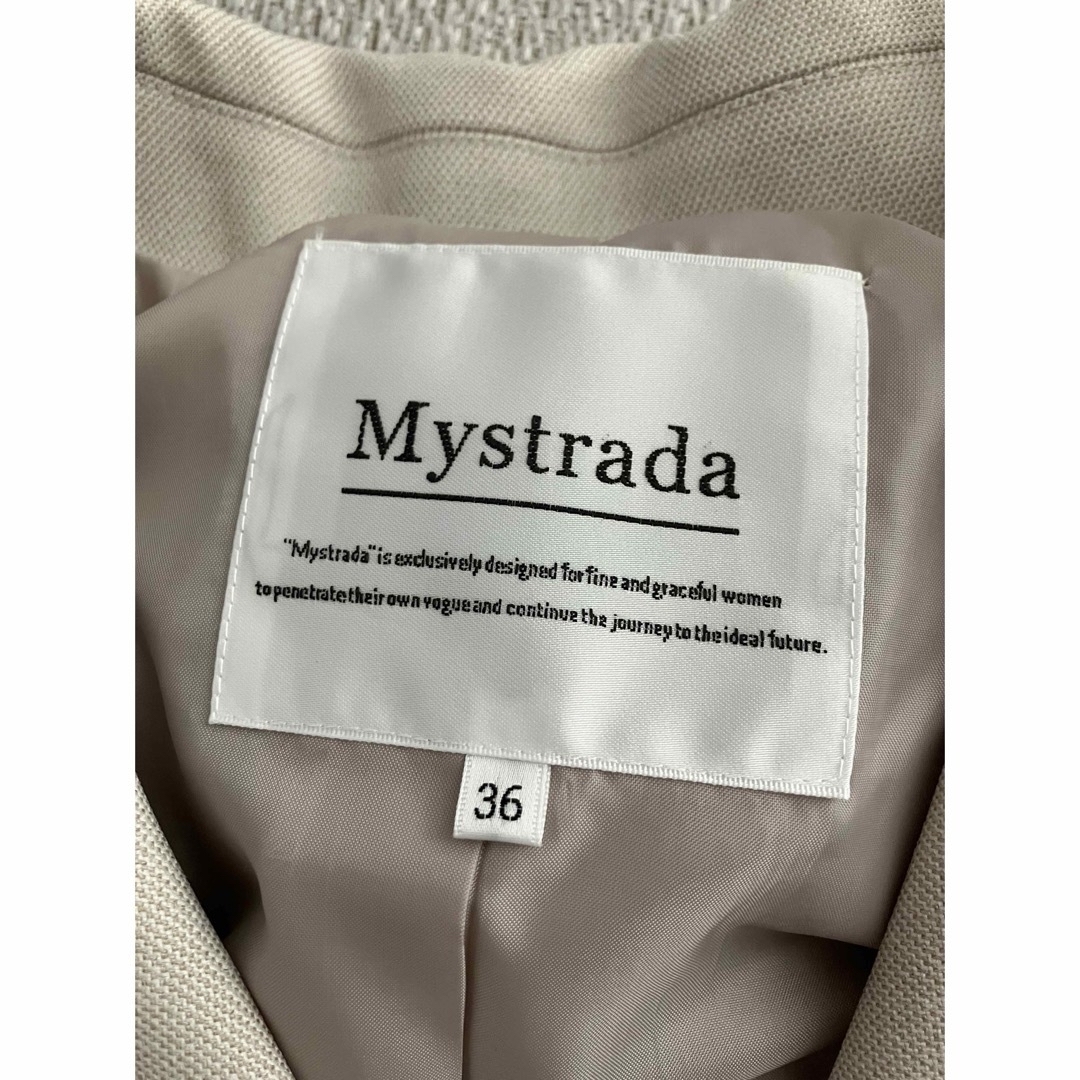 Mystrada(マイストラーダ)のマイストラーダ☆ショールカラートレンチコート☆mystrada レディースのジャケット/アウター(トレンチコート)の商品写真