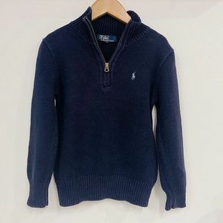 ポロラルフローレン(POLO RALPH LAUREN)の● ポロラルフローレン ニット セーター 120　紺(ニット)