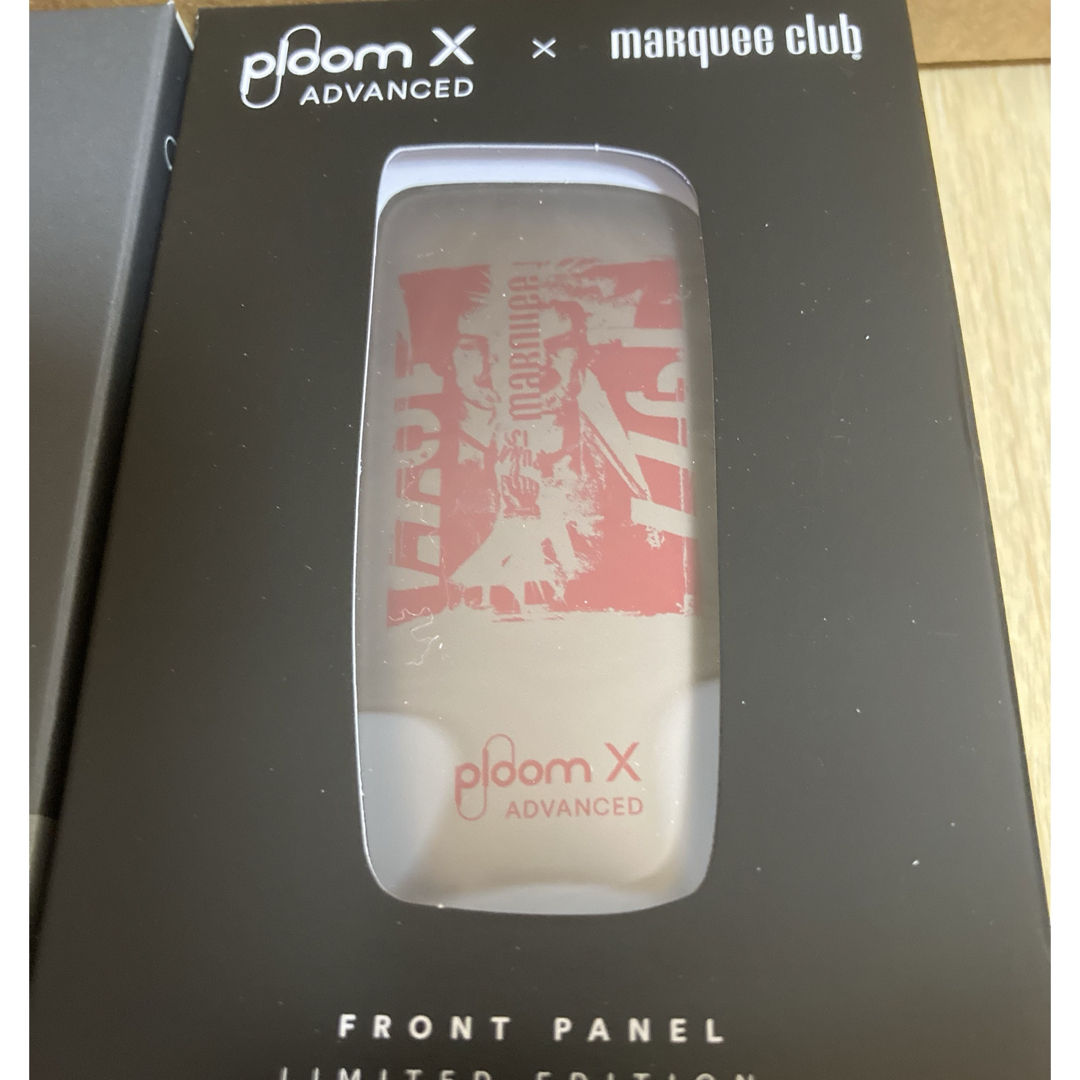Ploom X フロントパネル ラヴァレッド　未開封　marquee club メンズのファッション小物(タバコグッズ)の商品写真