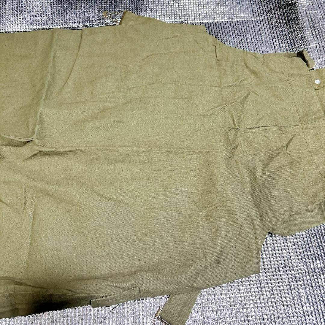 オーバーオール サロペット カーゴ グリーン 緑 XL 大きい 作業着 つなぎ メンズのパンツ(サロペット/オーバーオール)の商品写真