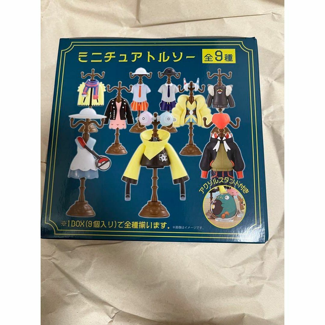 ポケモン(ポケモン)のポケモンセンター　ミニチュアトルソー　全種セット　未開封 エンタメ/ホビーのフィギュア(アニメ/ゲーム)の商品写真