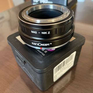 K&F Concept M42レンズアダプターリング - Nikon(変圧器/アダプター)