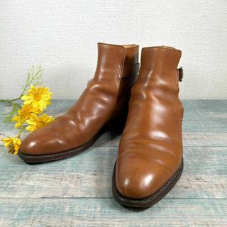 Crockett&Jones - 名作 CROCKETT&JONES ジョッパーブーツ 5 1/2 E 最高級