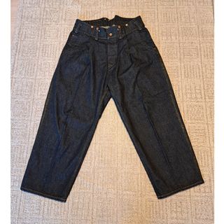 ワンエルディーケーセレクト(1LDK SELECT)のGurank Denim work trousers indigo 23aw(デニム/ジーンズ)