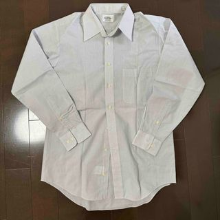 アオヤマ(青山)の【美品】SHAPORD 形態安定  長袖シャツ 38-82 M ブルー格子(シャツ)