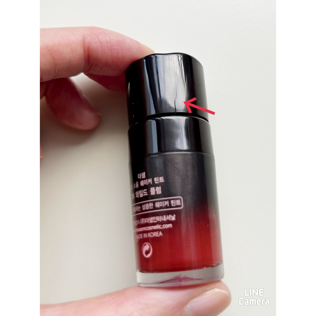 the saem(ザセム)のザセム シェイカーティント 05 ワイルドプラム LANCOME ランコム 口紅 コスメ/美容のベースメイク/化粧品(リップグロス)の商品写真