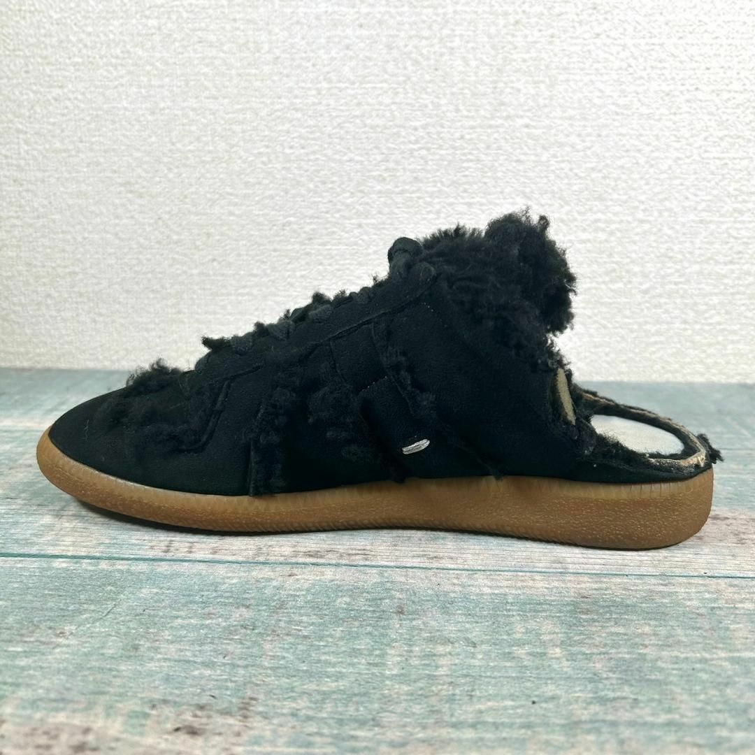 Maison Martin Margiela(マルタンマルジェラ)の美品 Maison Margiela ムートン ジャーマン 22cm スリッポン レディースの靴/シューズ(スリッポン/モカシン)の商品写真