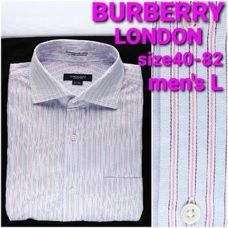 バーバリー(BURBERRY)のBURBERRY LONDON ビジネスシャツ size40-82 メンズL(シャツ)