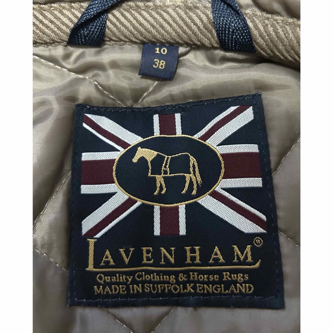 LAVENHAM(ラベンハム)のラベンハム　キルティングコート　38サイズ レディースのジャケット/アウター(ロングコート)の商品写真