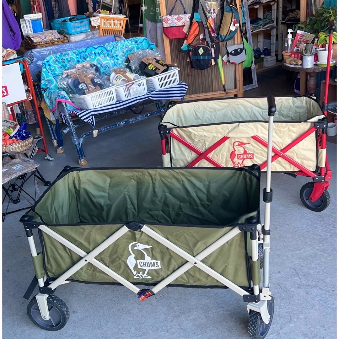 CHUMS(チャムス)の新品　CHUMS Folding Wagon チャムス ワゴン スポーツ/アウトドアのアウトドア(その他)の商品写真