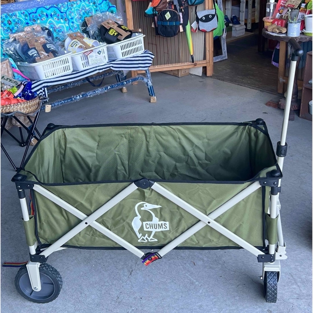 CHUMS(チャムス)の新品　CHUMS Folding Wagon チャムス ワゴン スポーツ/アウトドアのアウトドア(その他)の商品写真