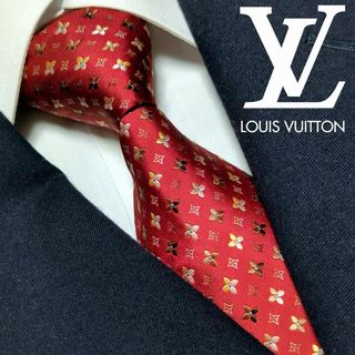 LOUIS VUITTON - 美品 ルイヴィトン ネクタイ モノグラム ドット