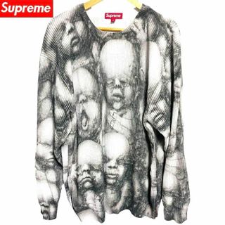 シュプリーム(Supreme)のXL Supreme H.R. Giger Sweater コットン セーター(ニット/セーター)