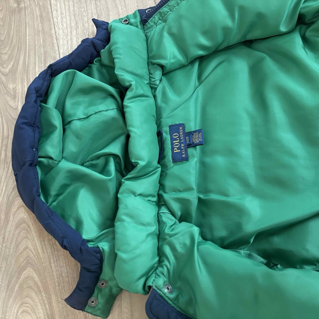 POLO RALPH LAUREN(ポロラルフローレン)のポロラルフローレン　ダウンコート キッズ/ベビー/マタニティのキッズ服男の子用(90cm~)(コート)の商品写真