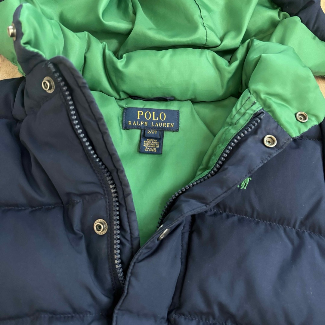 POLO RALPH LAUREN(ポロラルフローレン)のポロラルフローレン　ダウンコート キッズ/ベビー/マタニティのキッズ服男の子用(90cm~)(コート)の商品写真