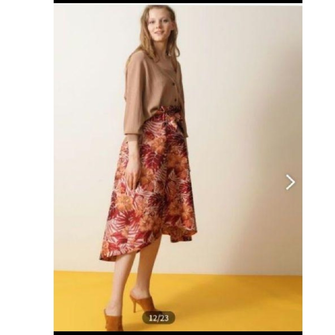 GRACE CONTINENTAL(グレースコンチネンタル)の【超美品✨】グレースコンチネンタル❤花柄ロングスカート レディースのスカート(ロングスカート)の商品写真