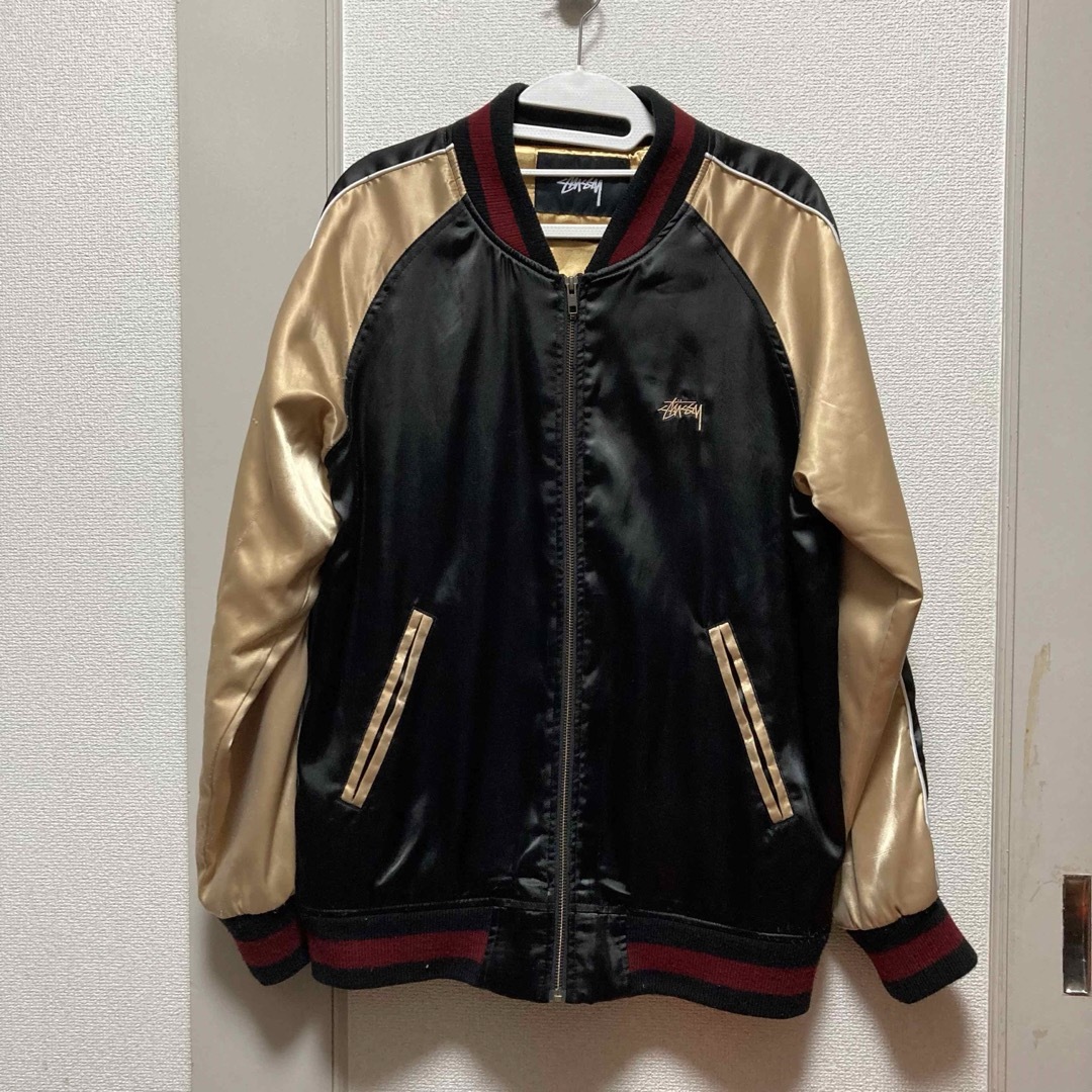 STUSSY(ステューシー)のSTUSSY ステューシー　スカジャン　M メンズのジャケット/アウター(スカジャン)の商品写真