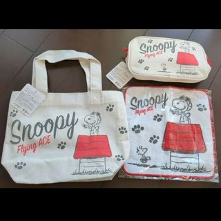 スヌーピー(SNOOPY)のSNOOPY３点セット　スヌーピー(トートバッグ)