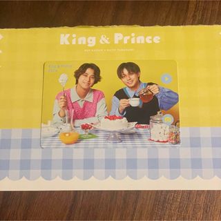 キングアンドプリンス(King & Prince)のking&prince キンプリ バースデーカード 2024 永瀬廉 髙橋海人(アイドルグッズ)