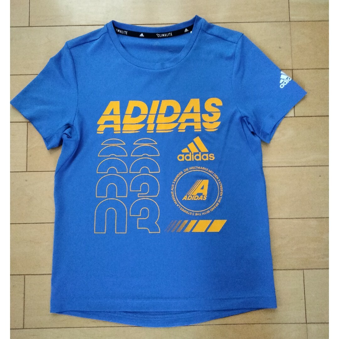 adidas(アディダス)のアディダス　Ｔシャツ　150 キッズ/ベビー/マタニティのキッズ服男の子用(90cm~)(Tシャツ/カットソー)の商品写真