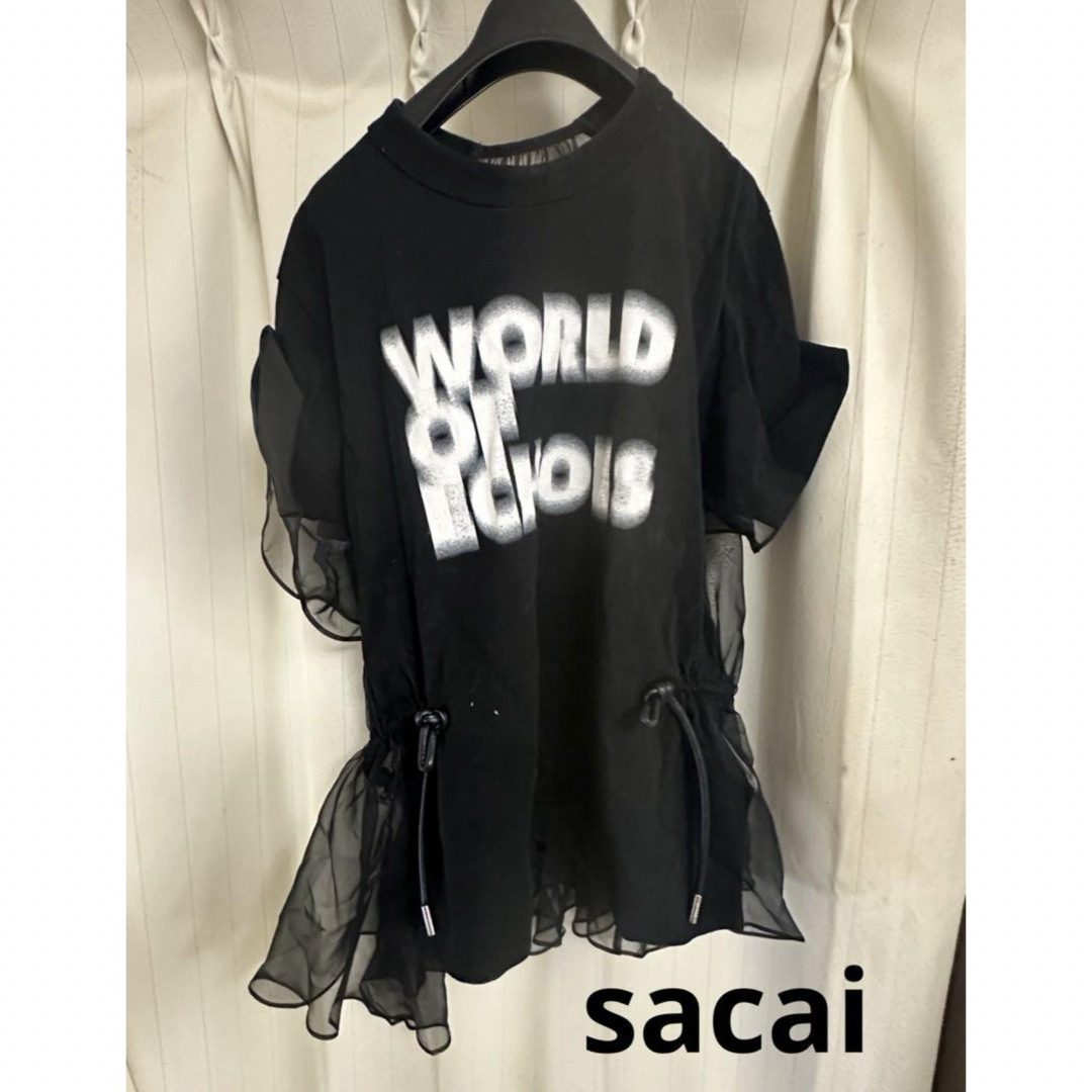 sacai(サカイ)のsacai  Tシャツ　3     即購入可◎ レディースのトップス(Tシャツ(半袖/袖なし))の商品写真