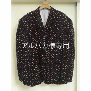 holiday - 【美品】HOLIDAY VELVETEEN FLOWER PUFF JACKET