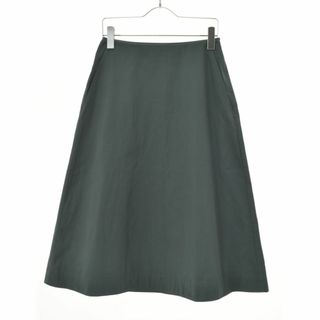 マーガレットハウエル(MARGARET HOWELL)の【MARGARETHOWELL】23AW COTTON SATEENスカート(ひざ丈スカート)