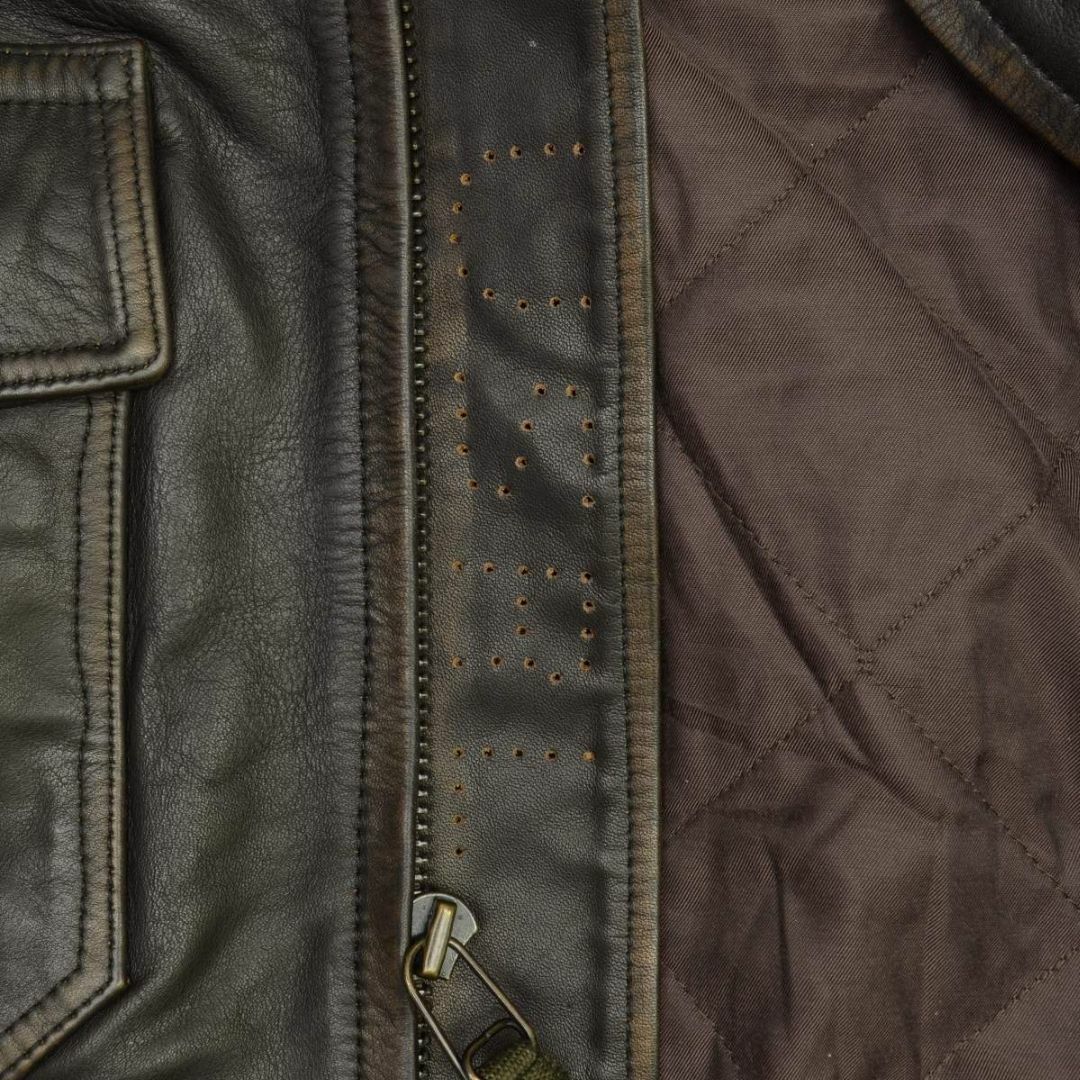 POLO RALPH LAUREN(ポロラルフローレン)の【POLORALPHLAUREN】G-1 BOMBER JACKET メンズのジャケット/アウター(レザージャケット)の商品写真