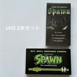 【未使用】SPAWN ビデオテープ　アメコミ　レア　コレクションアイテム　レトロ(アメコミ/海外作品)