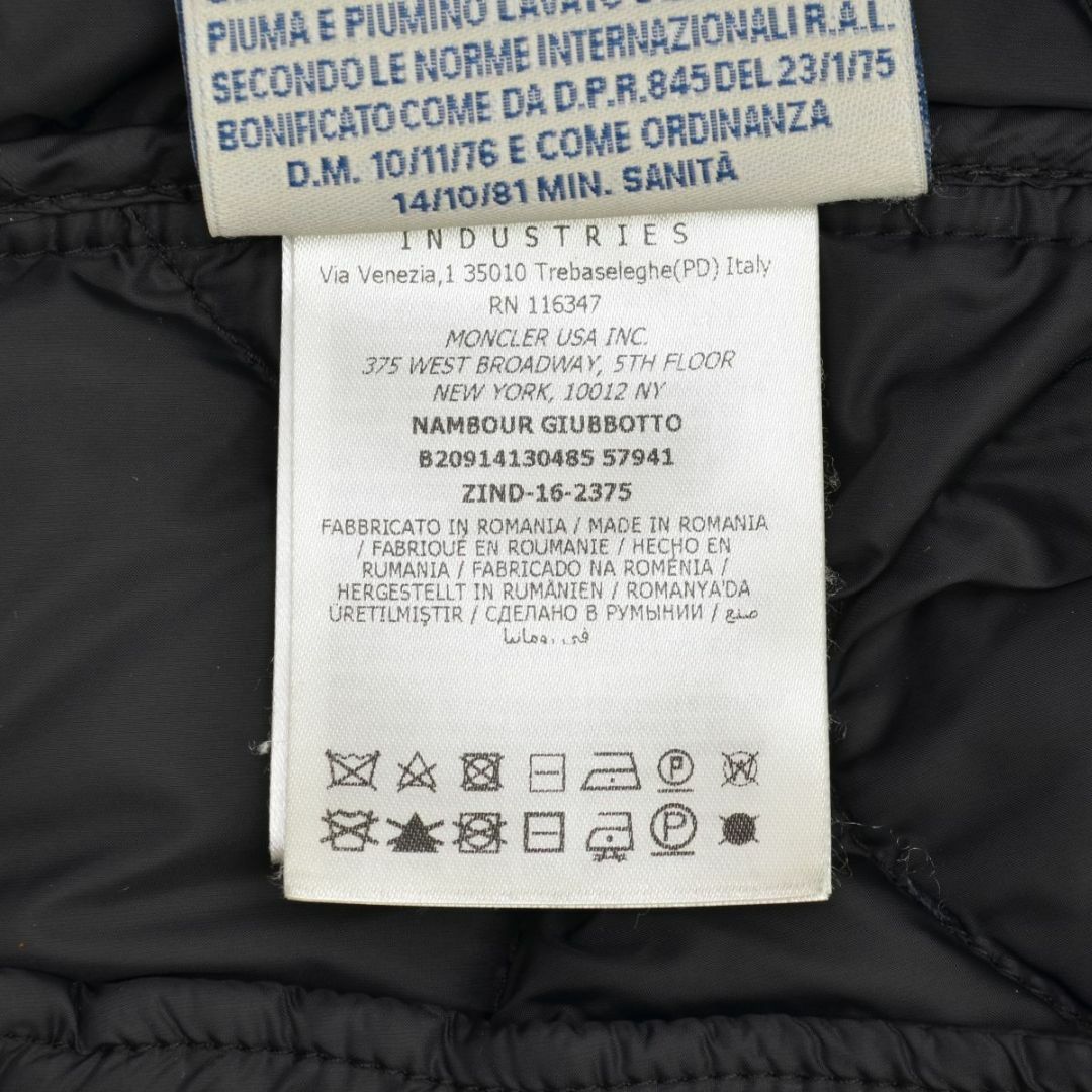 MONCLER(モンクレール)の【MONCLER】NAMBOUR ブラックウォッチシャツダウンジャケット メンズのジャケット/アウター(ダウンジャケット)の商品写真