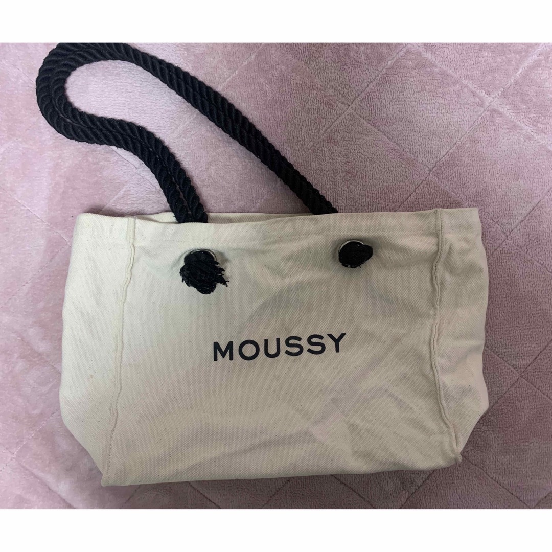 moussy(マウジー)のMOUSSY SOUVENIR ショッパー レディースのバッグ(トートバッグ)の商品写真