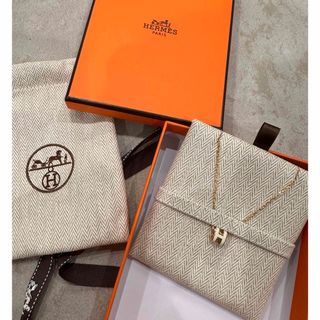 エルメス(Hermes)のエルメス　ミニポップアップH ネックレス(ネックレス)