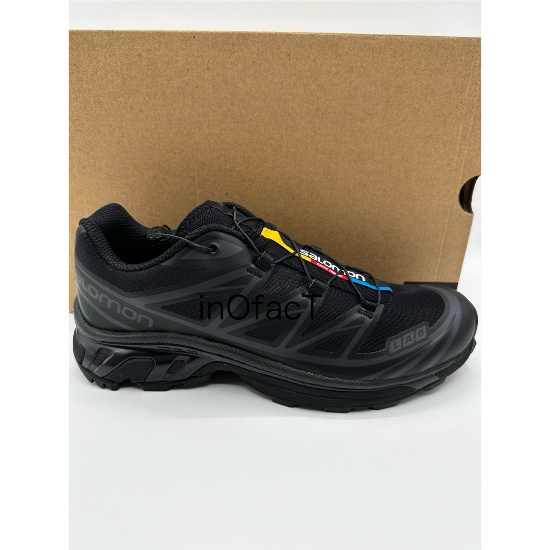 SALOMON(サロモン)の黒 SALOMON XT-6 サロモン ブラック ユニセックス メンズの靴/シューズ(スニーカー)の商品写真