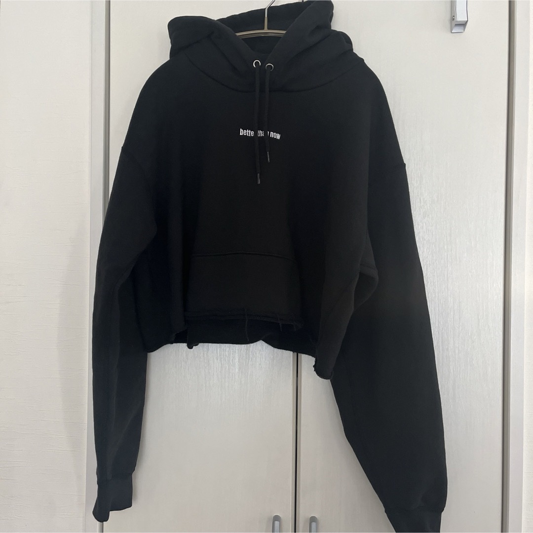 DEUXIEME CLASSE(ドゥーズィエムクラス)のDeuxieme Classe BTN Short Hoodie パーカー レディースのトップス(パーカー)の商品写真