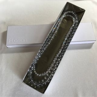 アッシュペーフランス(H.P.FRANCE)の★美品★FLORIAN フローリアン ネックレス グレー系(ネックレス)