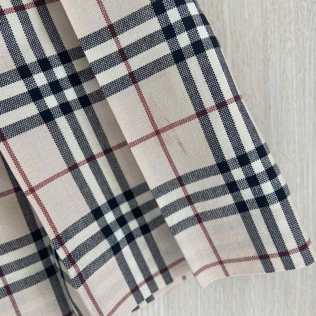 BURBERRY(バーバリー)のBurberry 160A チェックプリーツスカート キッズ/ベビー/マタニティのキッズ服女の子用(90cm~)(スカート)の商品写真