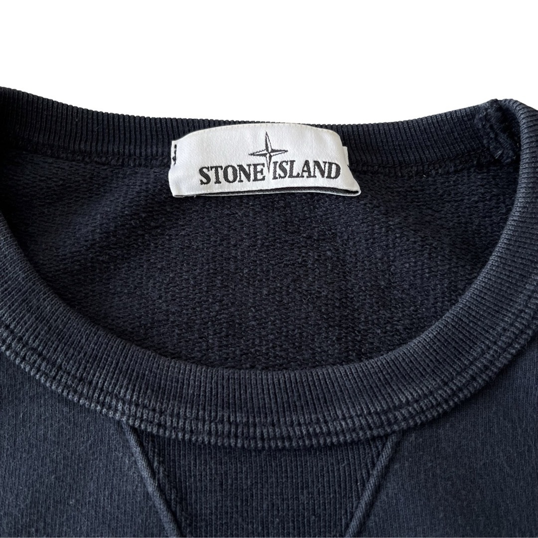 STONE ISLAND(ストーンアイランド)の【2018SS】STONE ISLAND クルーネックスウェット M ネイビー メンズのトップス(スウェット)の商品写真