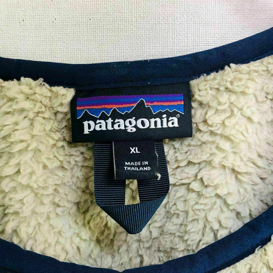 patagonia(パタゴニア)の【希少】パタゴニア ボアフリース サイズXL　Los Gatos ベージュ メンズのジャケット/アウター(ブルゾン)の商品写真